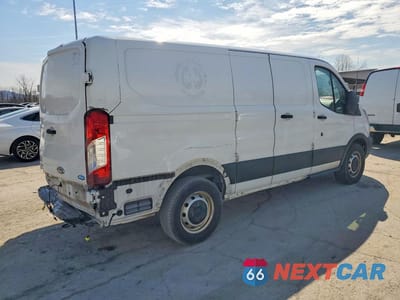 Trzecie zdjęcie samochodu z tyłu: 2019 FORD TRANSIT 150 DELIVERY VAN VIN:1FTYE1ZM7KKA84521 - miniatura