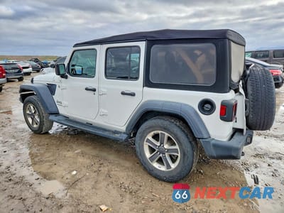 Drugie zdjęcie samochodu z przodu: 2020 JEEP WRANGLER UNLIMITED SPORT VIN:1C4HJXDGXLW205407 - miniatura