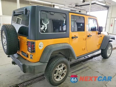 Trzecie zdjęcie samochodu z tyłu: 2012 JEEP WRANGLER UNLIMITED RUBICON VIN:1C4BJWFG3CL276852 - miniatura