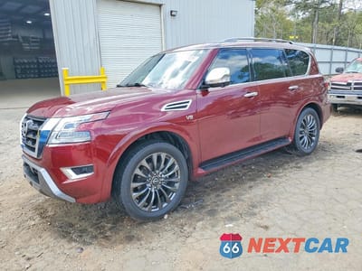 2022 NISSAN ARMADA PLATINUM JN8AY2DA3N9392054 - główne zdjęcie licytacji z USA - miniatura