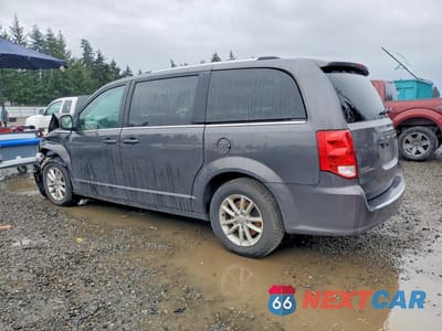 Drugie zdjęcie samochodu z przodu: 2019 DODGE GRAND CARAVAN SXT VIN:2C4RDGCG2KR621519 - miniatura