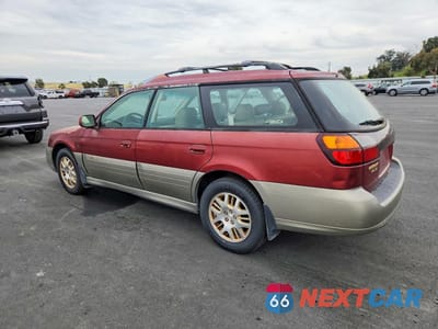 Drugie zdjęcie samochodu z przodu: 2002 SUBARU LEGACY WAGON OUTBACK VIN:4S3BH806827621016 - miniatura