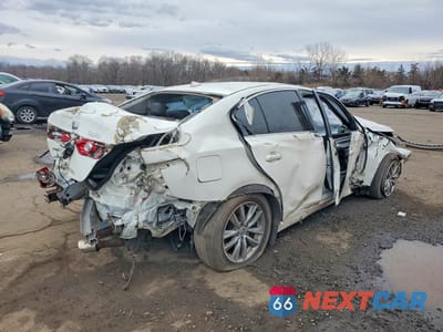 Trzecie zdjęcie samochodu z tyłu: 2014 INFINITI Q50 PREMIUM VIN:JN1BV7AR2EM693866 - miniatura
