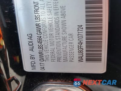 Zdjęcie 14 z 14 samochodu: 2017 AUDI A3 PREMIUM PLUS VIN:WAUJ8GFF4H1071724 - miniatura