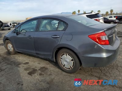 Drugie zdjęcie samochodu z przodu: 2012 HONDA CIVIC HF VIN:2HGFB2F64CH332052 - miniatura