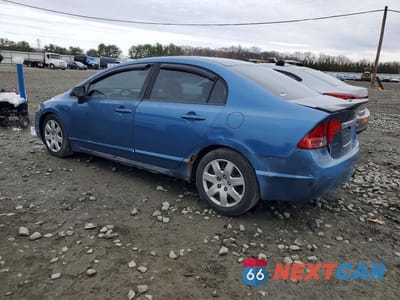 Drugie zdjęcie samochodu z przodu: 2008 HONDA CIVIC LX VIN:1HGFA16548L069995 - miniatura