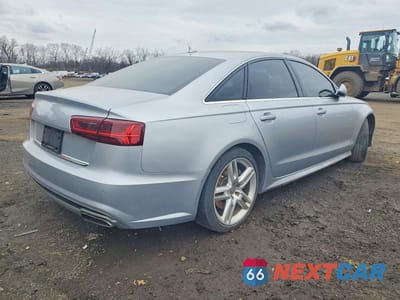 Trzecie zdjęcie samochodu z tyłu: 2016 AUDI A6 PREMIUM PLUS VIN:WAUGFAFC0GN107046 - miniatura