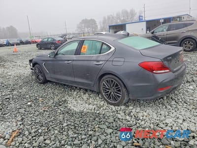 Drugie zdjęcie samochodu z przodu: 2019 GENESIS G70 2.0T ADVANCED VIN:KMTG34LA5KU035034 - miniatura