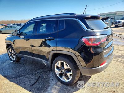 Drugie zdjęcie samochodu z przodu: 2018 JEEP COMPASS LIMITED VIN:3C4NJDCB9JT333910 - miniatura