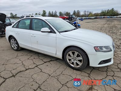 Czwarte zdjęcie samochodu z boku: 2011 AUDI A4 PREMIUM VIN:WAUBFAFL5BA101415 - miniatura