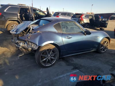 Trzecie zdjęcie samochodu z tyłu: 2018 MAZDA MX-5 MIATA GRAND TOURING VIN:JM1NDAM7XJ0201395 - miniatura