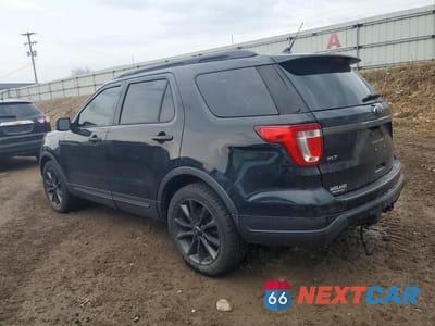 Drugie zdjęcie samochodu z przodu: 2019 FORD EXPLORER XLT VIN:1FM5K8D82KGA07178 - miniatura