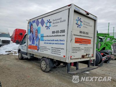 Drugie zdjęcie samochodu z przodu: 2019 FORD TRANSIT BOX TRUCK VIN:1FDBW5PM8KKA77943 - miniatura