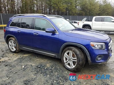 Czwarte zdjęcie samochodu z boku: 2021 MERCEDES-BENZ GLB 250 4MATIC VIN:W1N4M4HBXMW154083 - miniatura