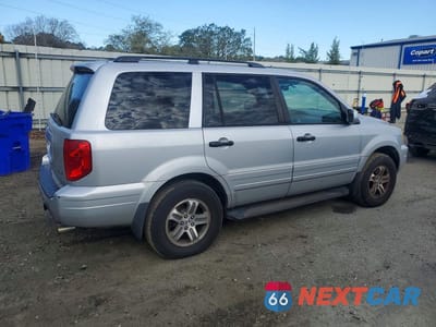 Trzecie zdjęcie samochodu z tyłu: 2004 HONDA PILOT EXL VIN:2HKYF18504H505813 - miniatura