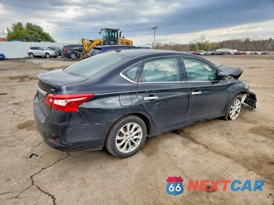 Trzecie zdjęcie samochodu z tyłu: 2019 NISSAN SENTRA SV VIN:3N1AB7AP5KY442254 - miniatura
