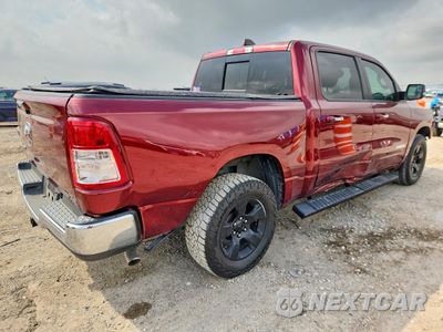 Trzecie zdjęcie samochodu z tyłu: 2020 RAM 1500 BIG HORN VIN:1C6RREFG5LN119711 - miniatura