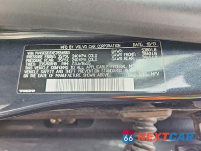 Zdjęcie 13 z 13 samochodu: 2014 VOLVO XC60 T6 VIN:YV4902DZXE2554683 - miniatura