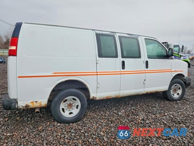 Trzecie zdjęcie samochodu z tyłu: 2007 CHEVROLET EXPRESS G3500 VIN:1GCHG35U571134020 - miniatura