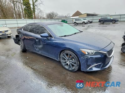 Czwarte zdjęcie samochodu z boku: 2016 MAZDA 6 GRAND TOURING VIN:JM1GJ1W52G1466070 - miniatura