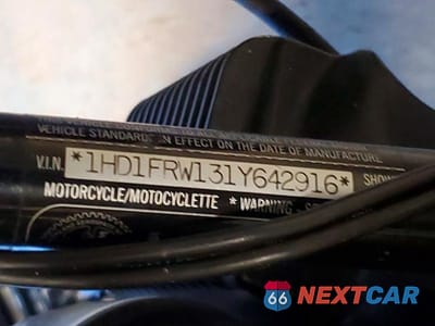 Zdjęcie 9 z 9 samochodu: 2001 HARLEY-DAVIDSON FLHRCI VIN:1HD1FRW131Y642916 - miniatura