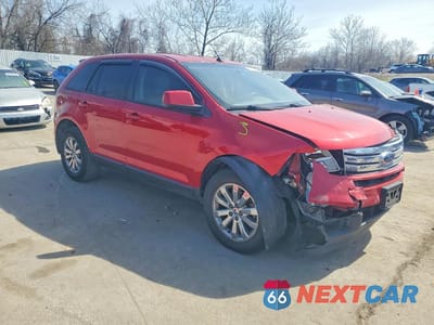 Czwarte zdjęcie samochodu z boku: 2010 FORD EDGE SEL VIN:2FMDK3JCXABA24517 - miniatura