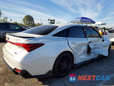 Trzecie zdjęcie samochodu z tyłu: 2020 TOYOTA AVALON TRD VIN:4T1FZ1FB2LU044413 - miniatura