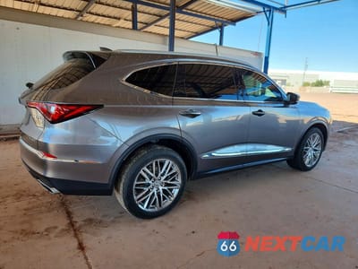 Trzecie zdjęcie samochodu z tyłu: 2022 ACURA MDX ADVANCE VIN:5J8YE1H83NL022635 - miniatura
