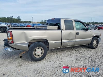 Trzecie zdjęcie samochodu z tyłu: 2000 GMC NEW SIERRA C1500 VIN:1GTEC19T8YZ217576 - miniatura