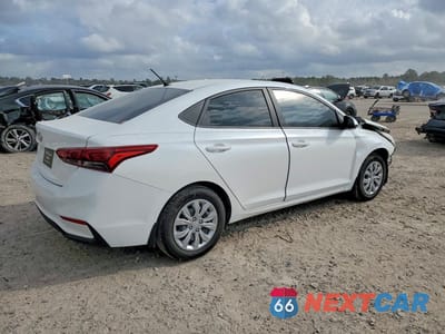 Trzecie zdjęcie samochodu z tyłu: 2022 HYUNDAI ACCENT SE VIN:3KPC24A61NE159920 - miniatura
