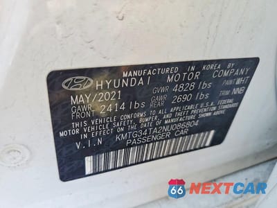 Zdjęcie 12 z 12 samochodu: 2022 GENESIS G70 2.0T VIN:KMTG34TA2NU086804 - miniatura