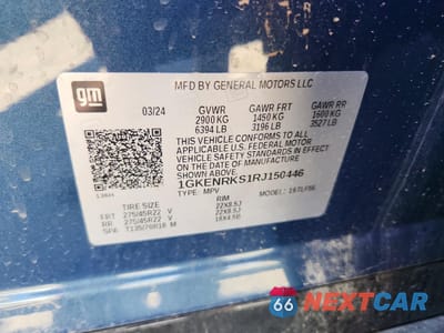 Zdjęcie 13 z 14 samochodu: 2024 GMC ACADIA DENALI VIN:1GKENRKS1RJ150446 - miniatura