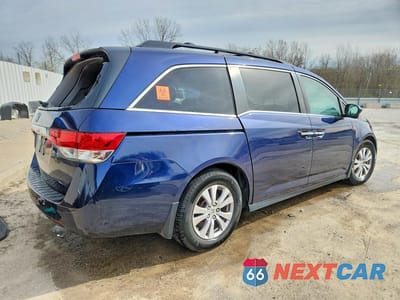 Trzecie zdjęcie samochodu z tyłu: 2014 HONDA ODYSSEY EXL VIN:5FNRL5H68EB049881 - miniatura