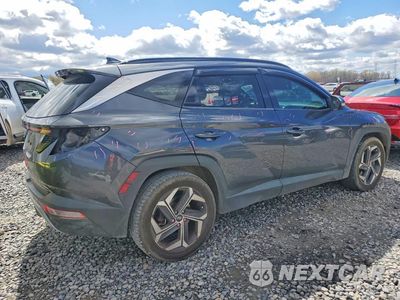 Trzecie zdjęcie samochodu z tyłu: 2022 HYUNDAI TUCSON LIMITED VIN:5NMJE3AE5NH106422 - miniatura