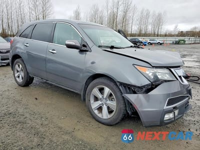 Czwarte zdjęcie samochodu z boku: 2012 ACURA MDX TECHNOLOGY VIN:2HNYD2H41CH535925 - miniatura