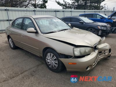 Czwarte zdjęcie samochodu z boku: 2003 HYUNDAI ELANTRA GLS VIN:KMHDN45D03U567565 - miniatura