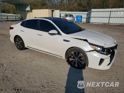 Czwarte zdjęcie samochodu z boku: 2016 KIA OPTIMA SXL TURBO VIN:5XXGV4L21GG087257 - miniatura