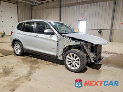 Czwarte zdjęcie samochodu z boku: 2017 BMW X3 XDRIVE28I VIN:5UXWX9C57H0D97009 - miniatura