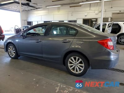Drugie zdjęcie samochodu z przodu: 2012 HONDA CIVIC EX VIN:2HGFB2F82CH545082 - miniatura