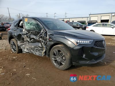 Czwarte zdjęcie samochodu z boku: 2024 ACURA RDX A-SPEC VIN:5J8TC2H66RL801084 - miniatura