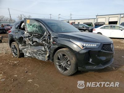 Czwarte zdjęcie samochodu z boku: 2024 ACURA RDX A-SPEC VIN:5J8TC2H66RL801084 - miniatura