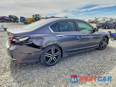 Trzecie zdjęcie samochodu z tyłu: 2016 HONDA ACCORD SPORT VIN:1HGCR2F55GA071430 - miniatura