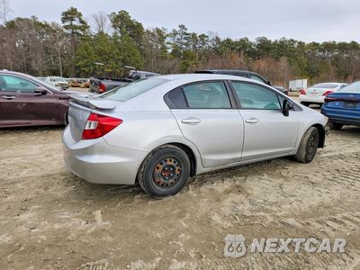 Trzecie zdjęcie samochodu z tyłu: 2012 HONDA CIVIC LX VIN:19XFB2F53CE358725 - miniatura