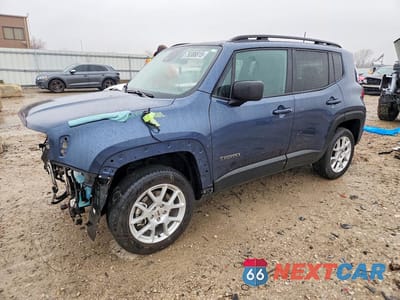2022 JEEP RENEGADE LATITUDE ZACNJDB11NPN62777 - główne zdjęcie licytacji z USA - miniatura