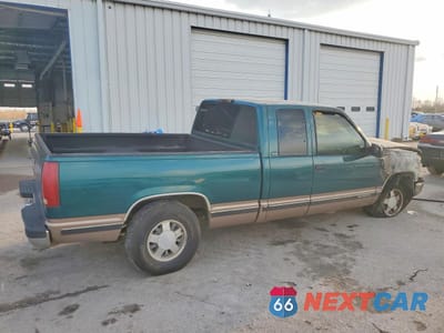 Trzecie zdjęcie samochodu z tyłu: 1997 GMC SIERRA C1500 VIN:2GTEC19R8V1512850 - miniatura