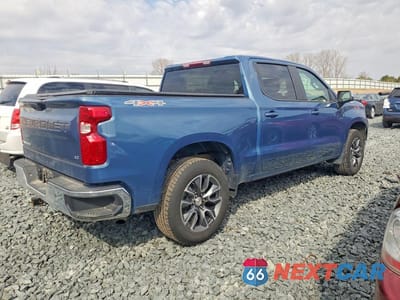 Trzecie zdjęcie samochodu z tyłu: 2024 CHEVROLET SILVERADO K1500 LT-L VIN:1GCPDKEK0RZ381446 - miniatura