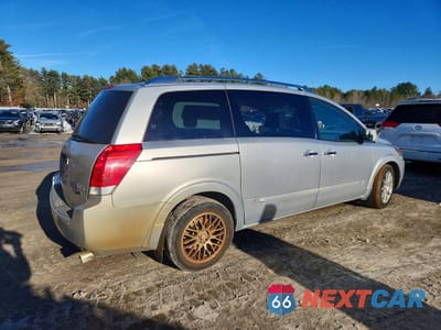 Trzecie zdjęcie samochodu z tyłu: 2007 NISSAN QUEST VIN:5N1BV28U77N103034 - miniatura
