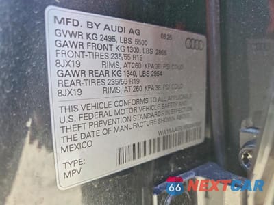 Zdjęcie 13 z 13 samochodu: 2025 AUDI Q5 PREMIUM VIN:WA11AAGU9S2050591 - miniatura