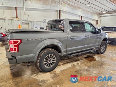 Trzecie zdjęcie samochodu z tyłu: 2019 FORD F150 SUPERCREW VIN:1FTEW1EP2KKE99505 - miniatura
