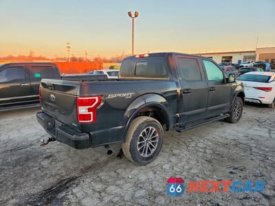 Trzecie zdjęcie samochodu z tyłu: 2019 FORD F150 SUPERCREW VIN:1FTEW1EPXKFC18785 - miniatura